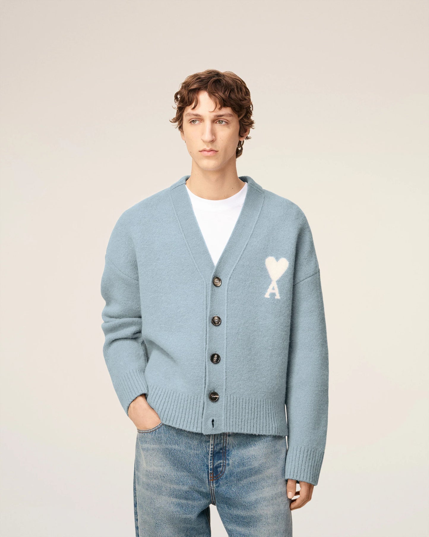 Blue Alpaca Ami De Coeur Cardigan