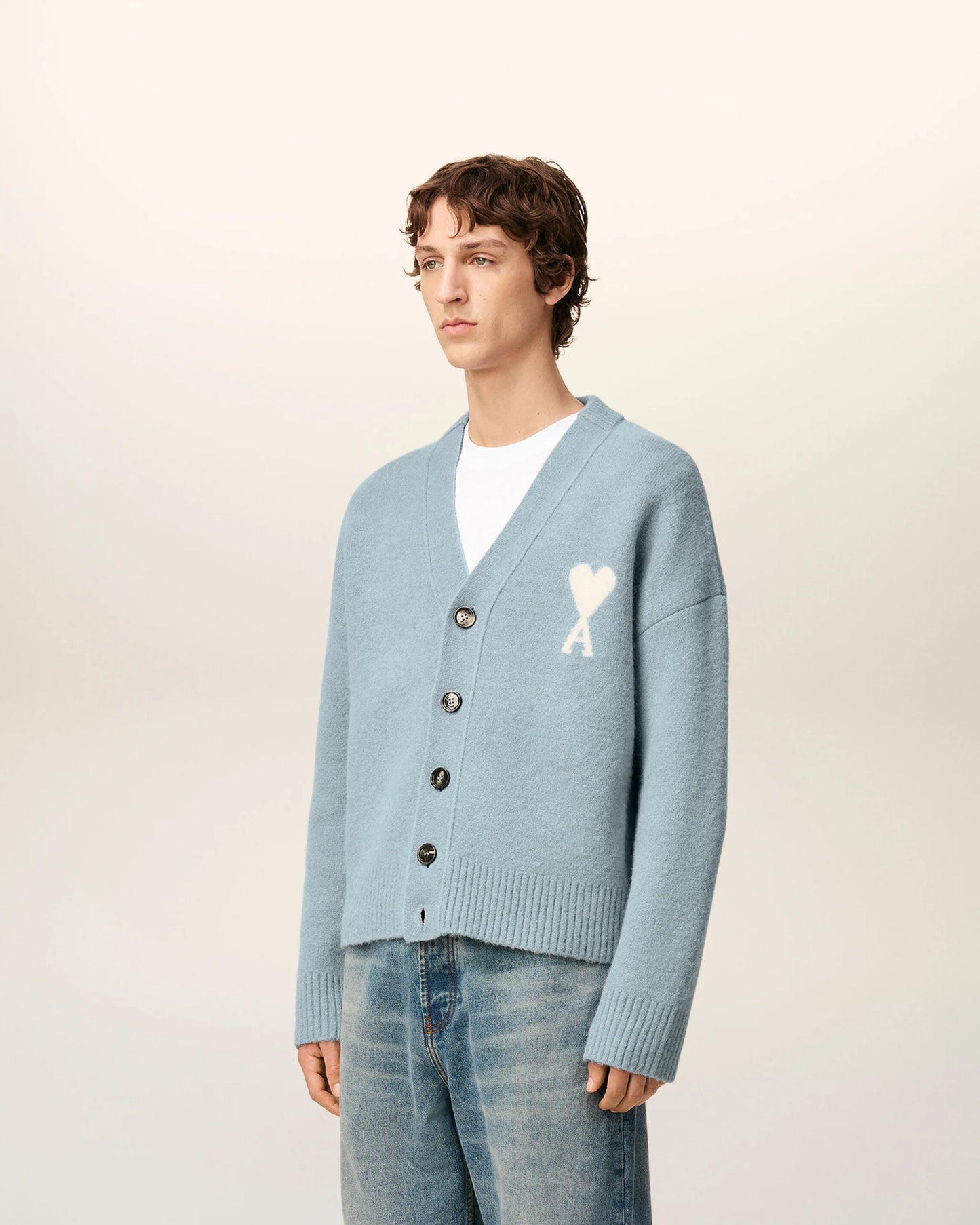 Blue Alpaca Ami De Coeur Cardigan