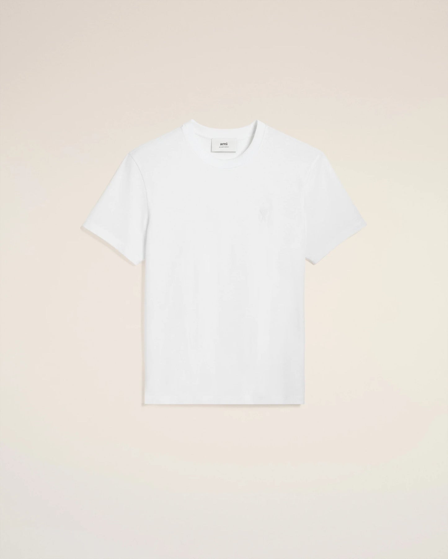 White Cotton Ami de Coeur T-shirt