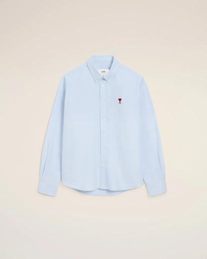 Blue Cotton Button-Down Ami de Coeur Shirt