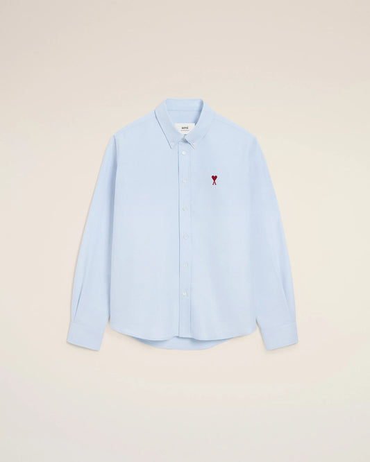 Blue Cotton Button-Down Ami de Coeur Shirt