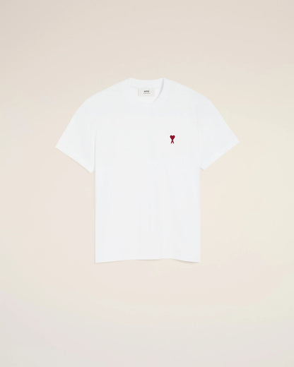 White Cotton Ami de Coeur T-Shirt