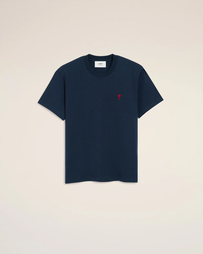 Navy Cotton Ami de Coeur T-Shirt