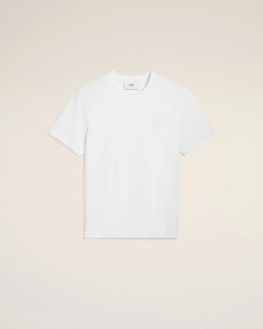 White Cotton Ami de Coeur T-shirt