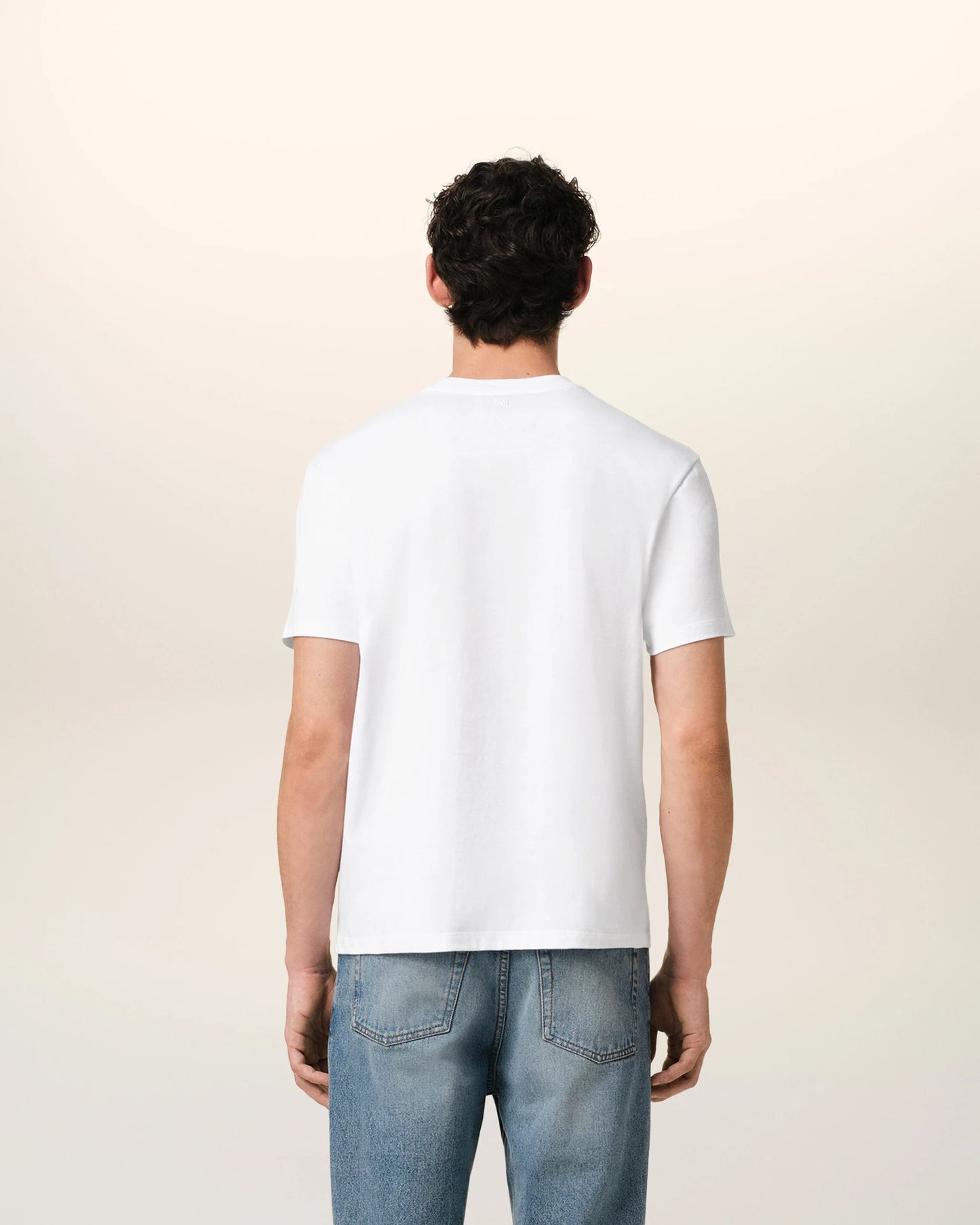 White Cotton Ami de Coeur T-shirt