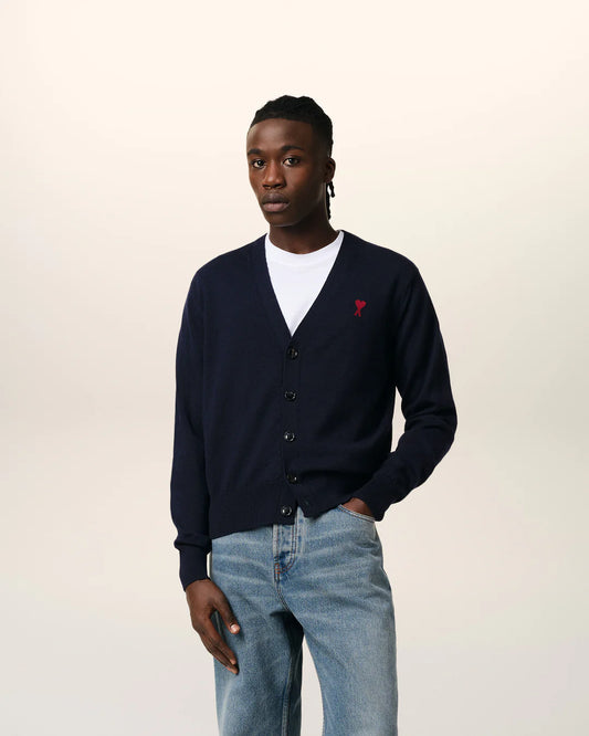 Cardigan With Embroidery Ami de Coeur