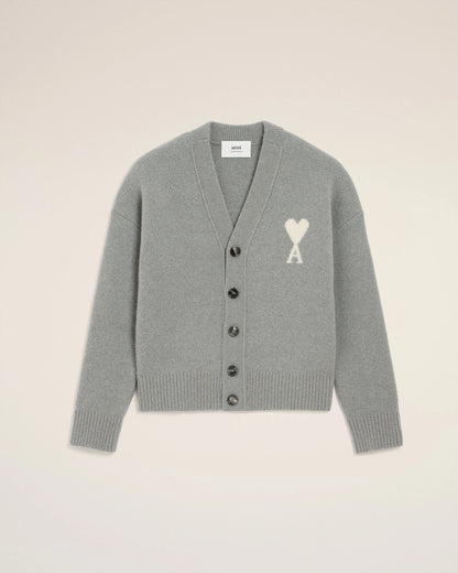 Grey Alpaca Ami De Coeur Cardigan