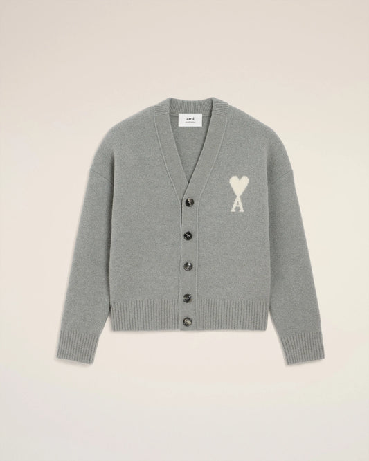 Grey Alpaca Ami De Coeur Cardigan