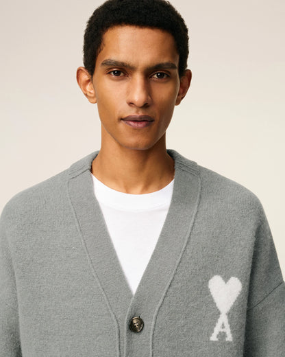 Grey Alpaca Ami De Coeur Cardigan