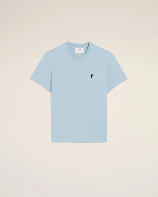 Blue Cotton Ami De Coeur T-shirt