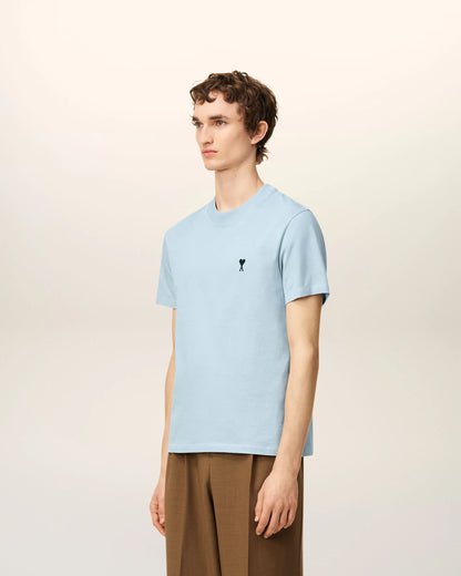 Blue Cotton Ami De Coeur T-shirt